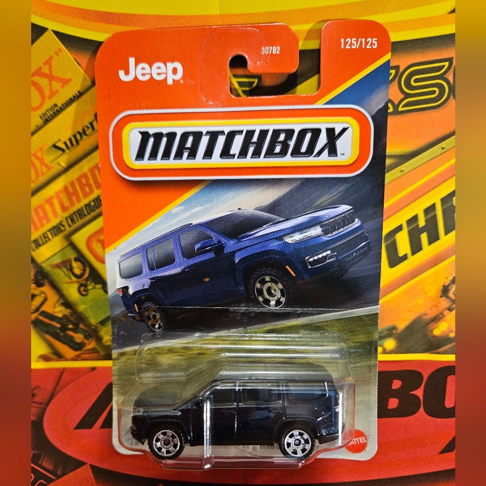 Matchbox Jeep Wagoneer Die-Cast SUV.